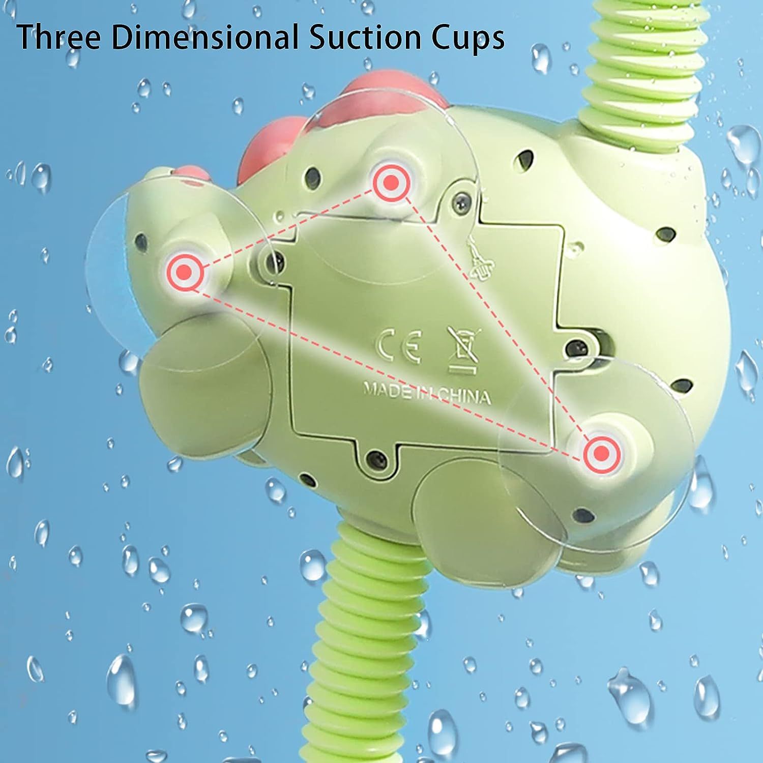 Miniatura 6 de Ducha para bebe Dinosaurio